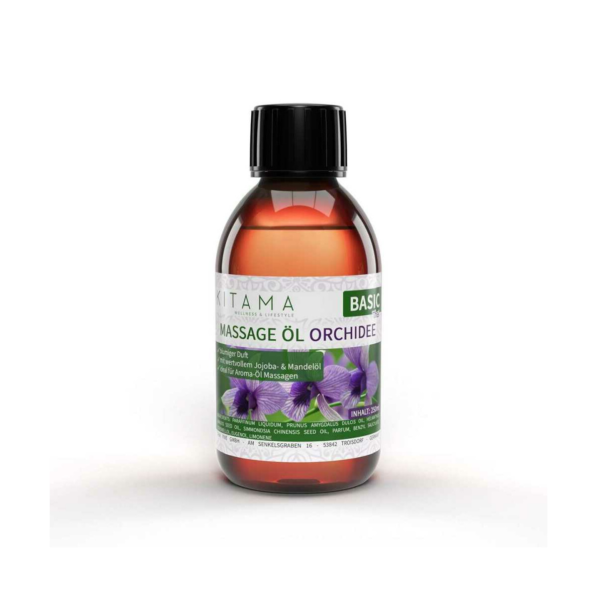 Massageöl Aroma Orchidee 250ml box
