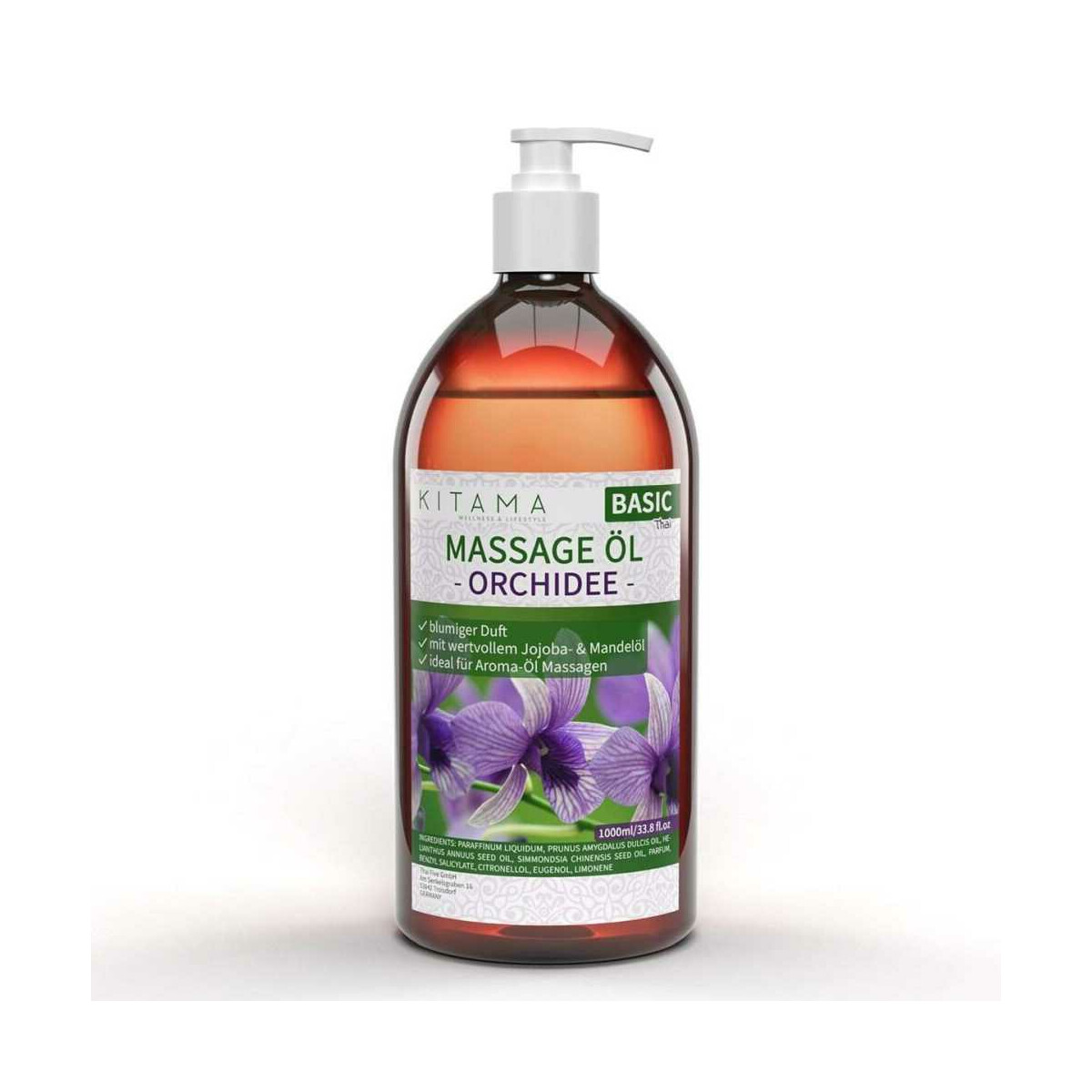 Aceite de masaje Aroma Orquídea 1 box