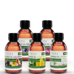 Massage Oil Thai Aroma Set 5 pcs. - Dok Mok Leelawadee...