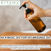 Neutral massage oil fragrance-free 5-Litres (5000ml)
