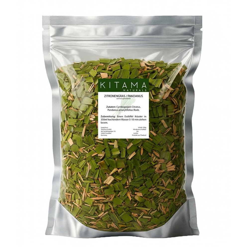 Herbata z trawy cytrynowej i pandanusa 500g