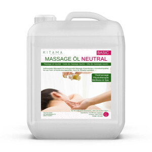 Neutral massage oil fragrance-free 10-Litres