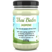 Balsamo per massaggi alle erbe thailandesi - Gelsomino (bianco) 100g