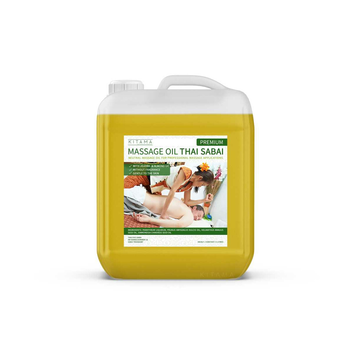 Massageolja neutral Premium Soft – box