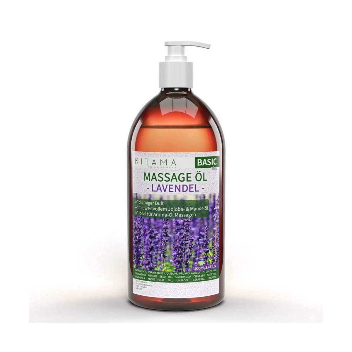 Olio da massaggio aroma Lavanda 1000ml box