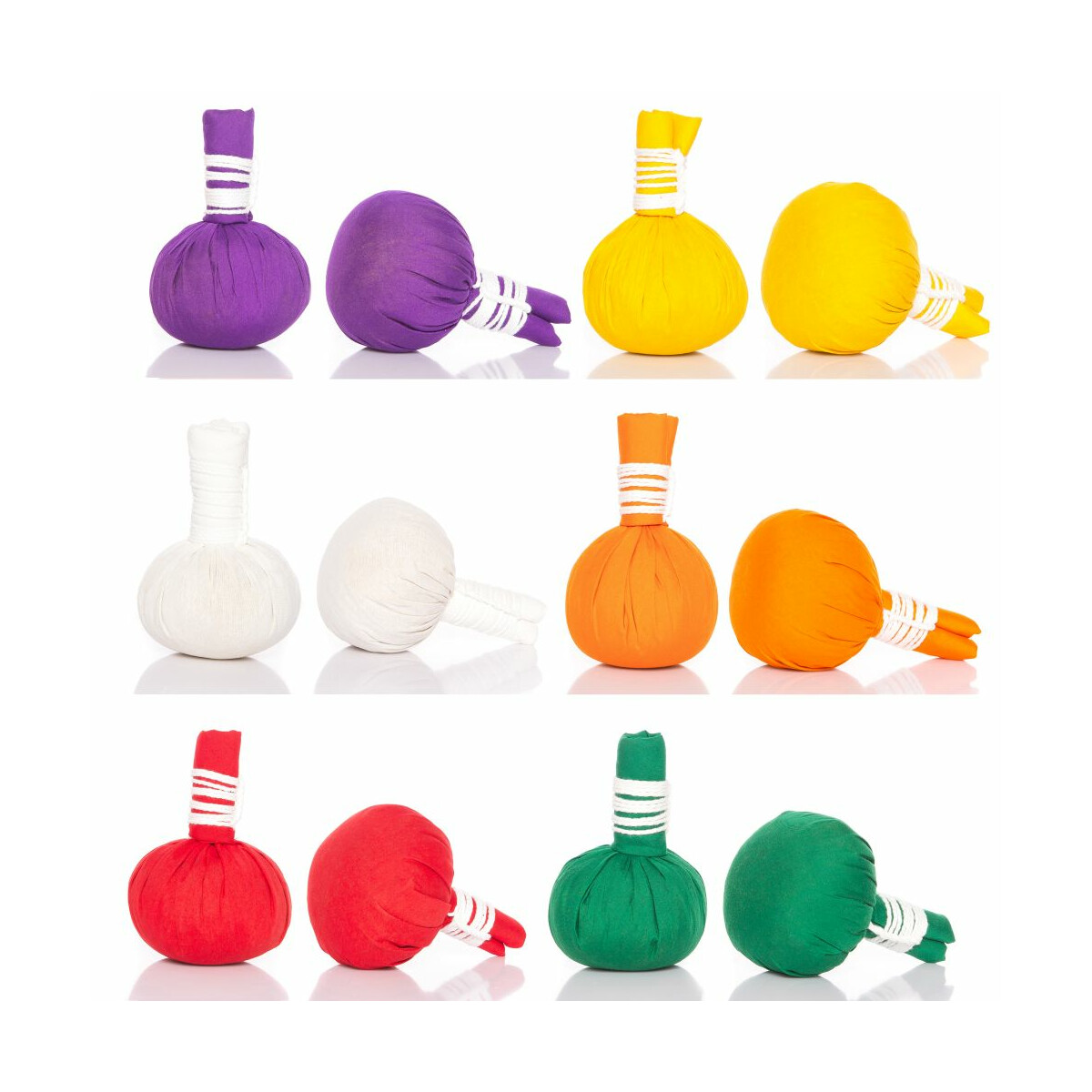 Set de pindas herbales con diferentes aromas - 12 piezas