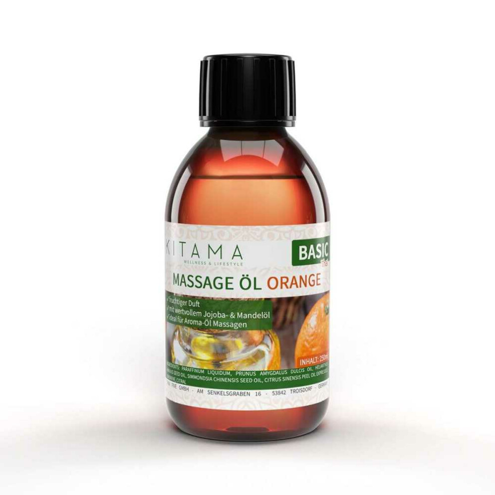 Massageöl Aroma Orange - fruchtig & erfrischender Duft