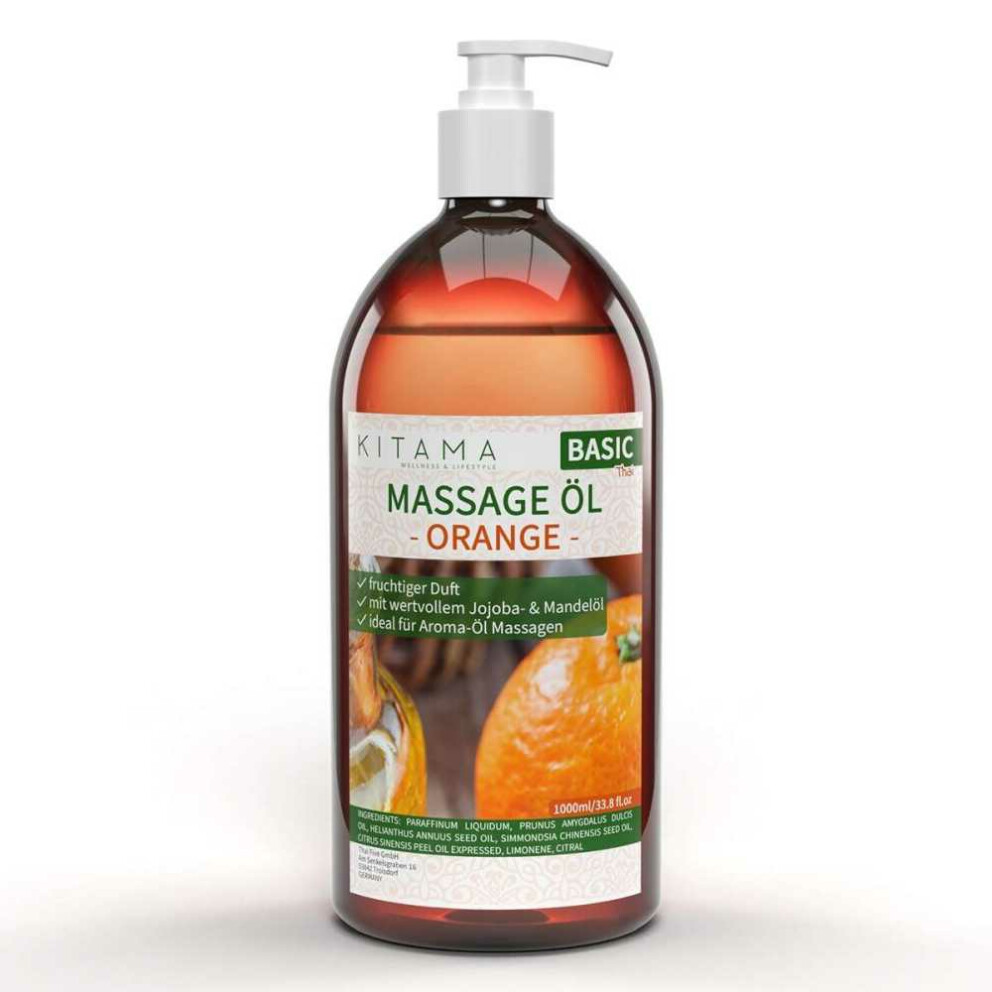 Olio da massaggio aroma Arancione 1000ml