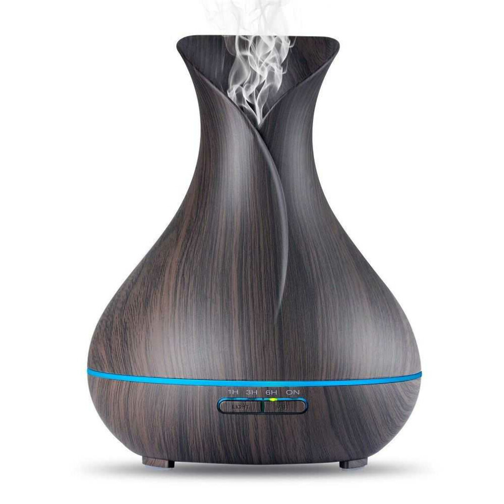 Aroma Diffuser 400ml - Ultrasonic Oil Diffuser for Room Fragrance | Humidification Dark