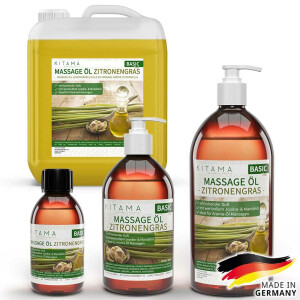 Massage Oil Aroma Lemongrass
