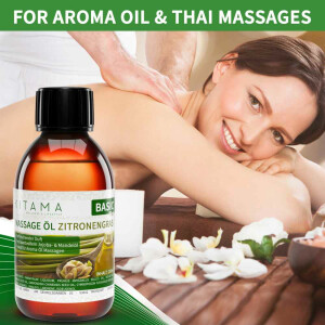 Massageöl Aroma Zitronengras 250ml