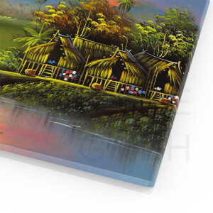 Thai Kunst Bild Traditionelles Leben in Thailand - No. 4