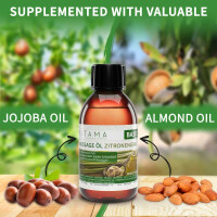 Massage Oil Aroma Lemongrass 5000ml (5 Litres)
