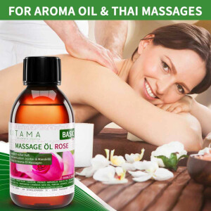 Massageöl Aroma Rose 1-Liter