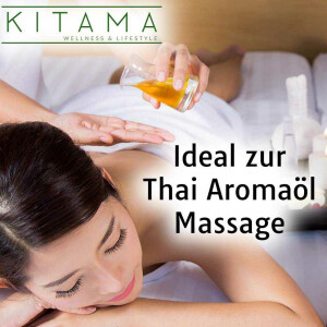 Massage Oil Aroma Set 6 pcs. - Jasmine, Rose, Lavender, Orange, Coconut & Lemongrass 5000ml