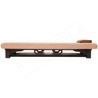 Basic Thai Massageliege | Massagebett | Massagebank aus Massiv-Holz 30cm Höhe