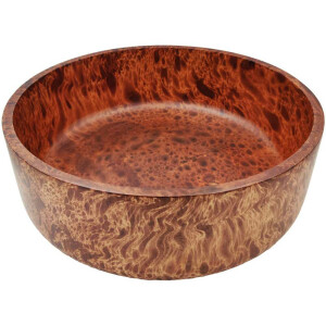 Foot tub foot bath brown mango wood Ø 38,5cm,...