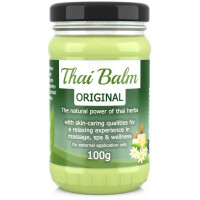 Balsamo per massaggi alle erbe thailandesi - Pure Thai (Giallo) 100g (grammi)