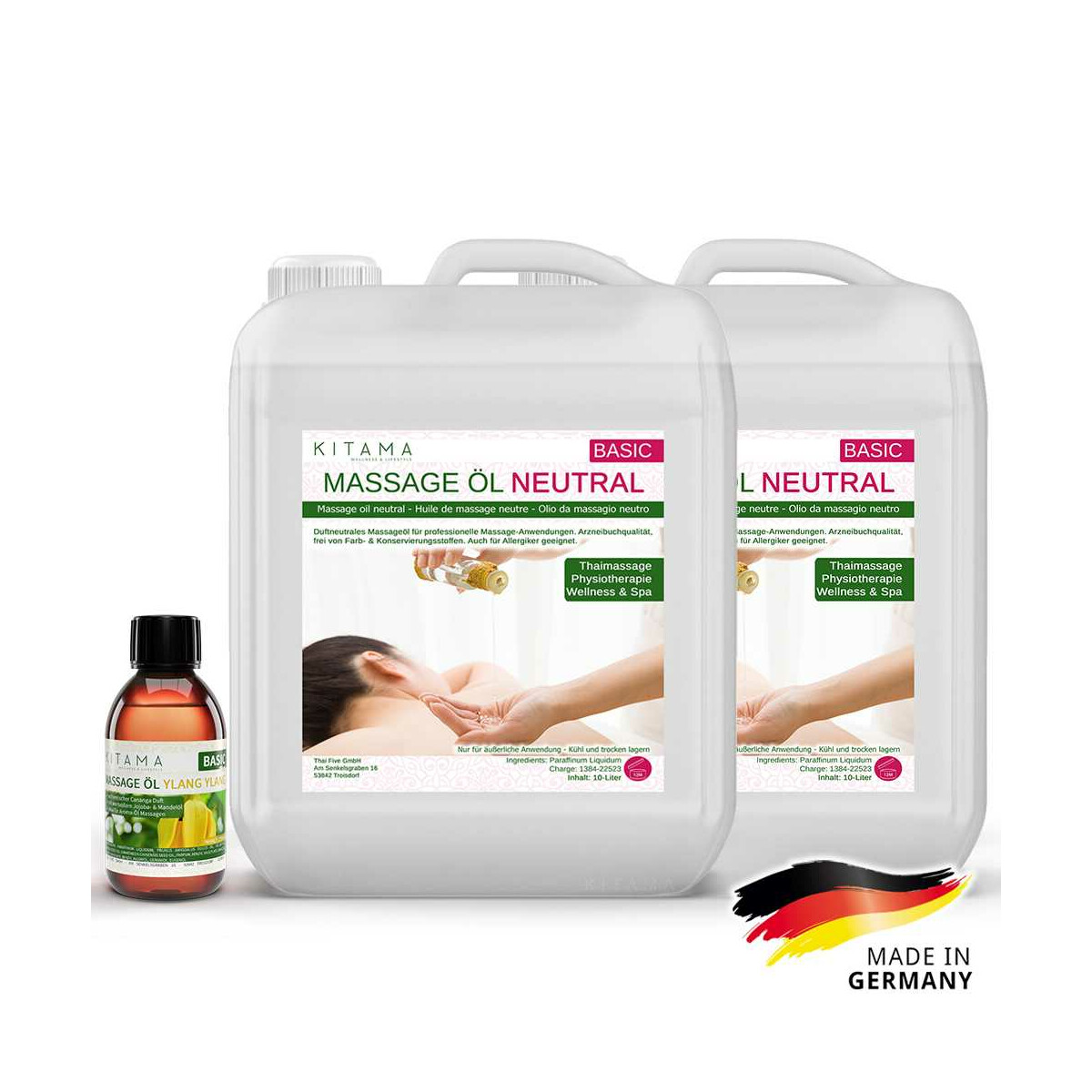 #1 DEAL: 2 x 10L massage oil neutral + 2 box