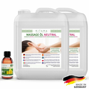 #1 DEAL: 2 x 10L massage oil neutral + 250ml massage oil aroma Ylang Ylang