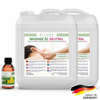 #1 DEAL: 2 x 10L massage oil neutral + 250ml massage oil aroma Ylang Ylang