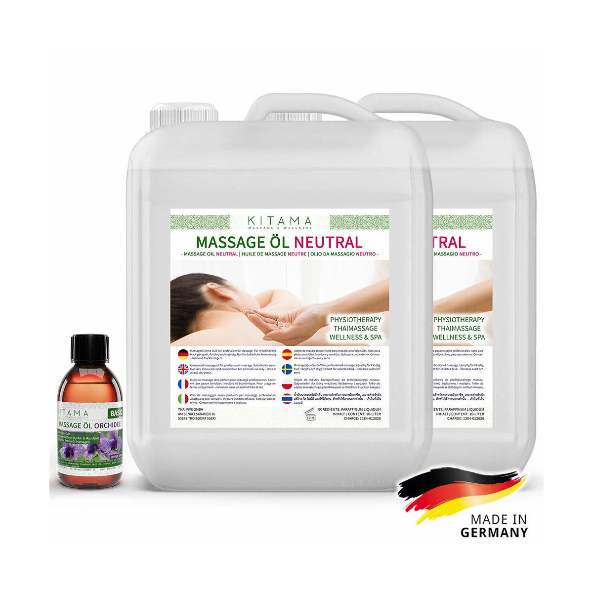 #1 DEAL: 2 x 10L Massageöl neutral  box
