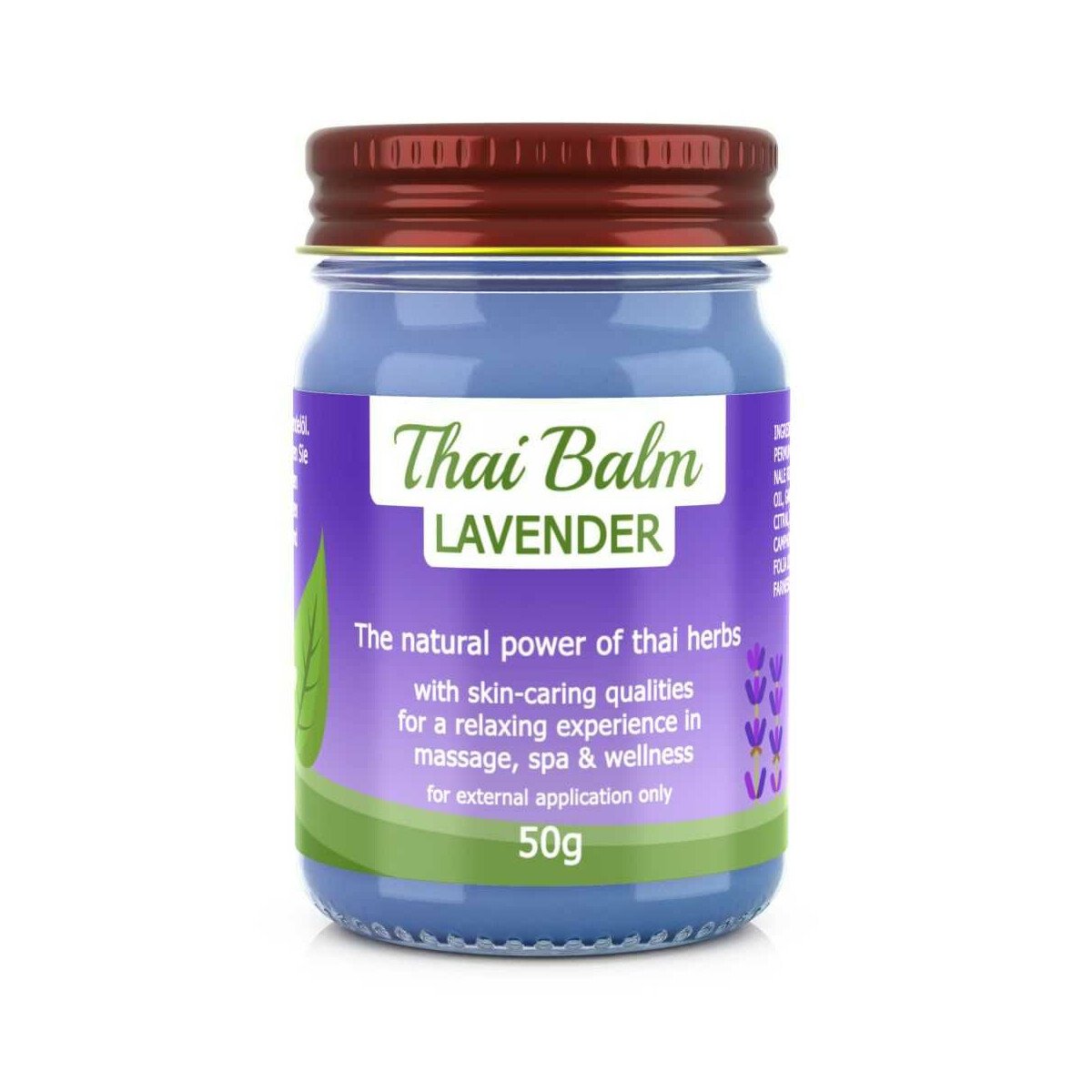 Baume de massage thaïlandais - Lavende (violet)