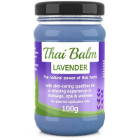 Massage Balm with Thai Herbs - Lavender (Purple) 50g (grams)