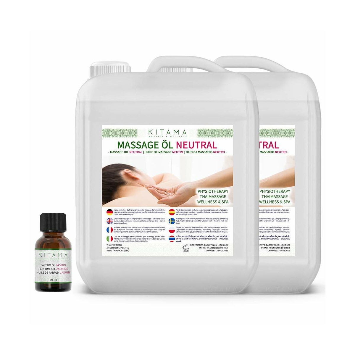 #2 DEAL: 2 x 10L di olio per massaggi ne box