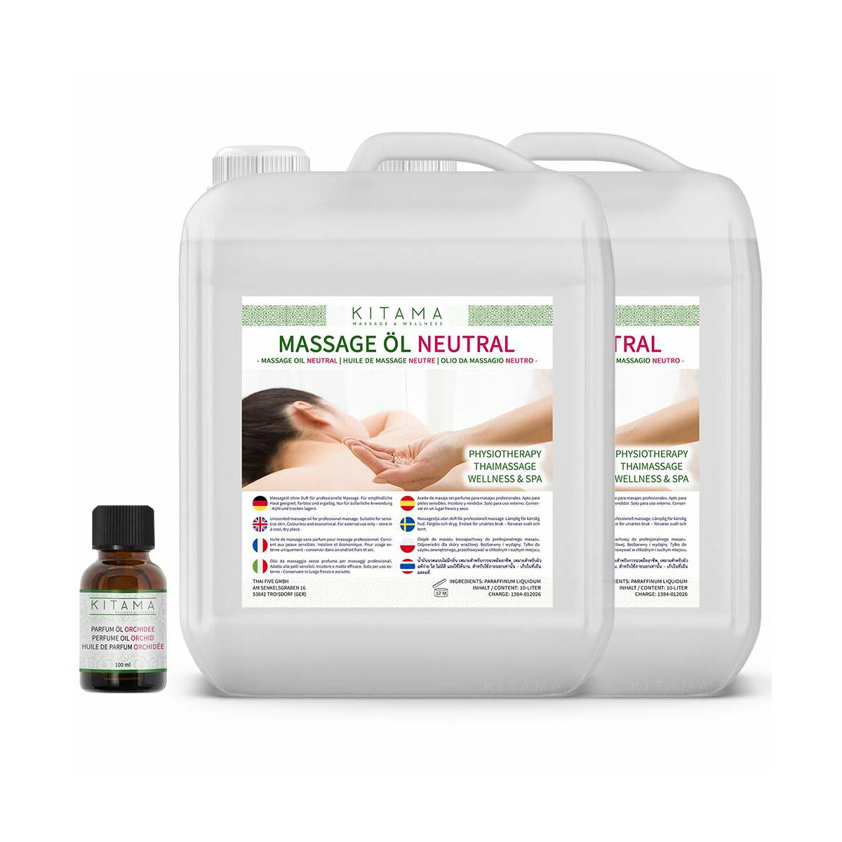 #2 DEAL: 2 x 10L Massageöl neutral  box