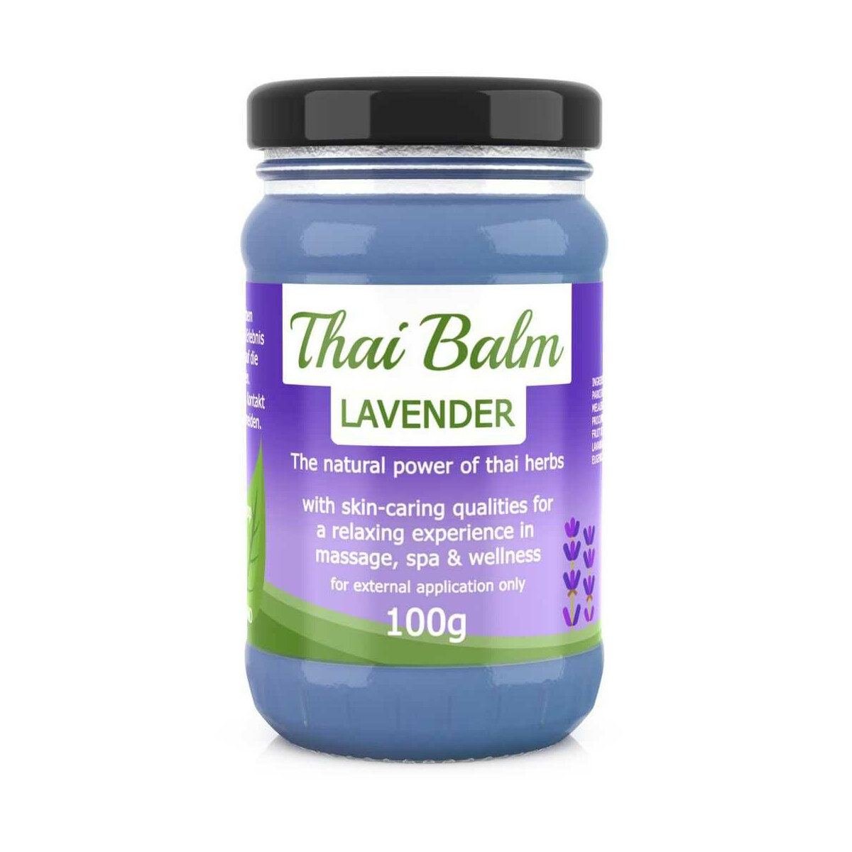 Balsamo per massaggi alle erbe thailandesi - Lavanda...