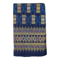 Thai Cloth Fabric Sarong - Asia Blue