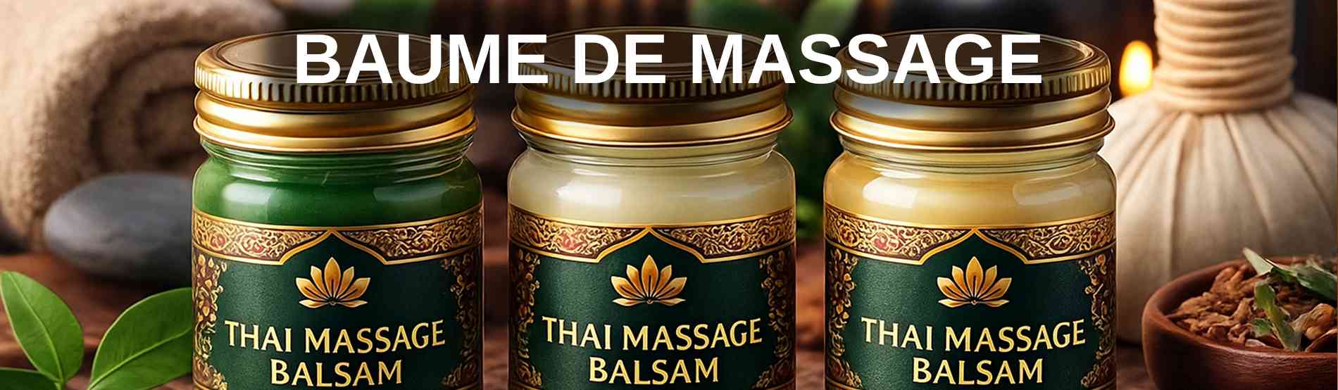 Baume de massage thailandais