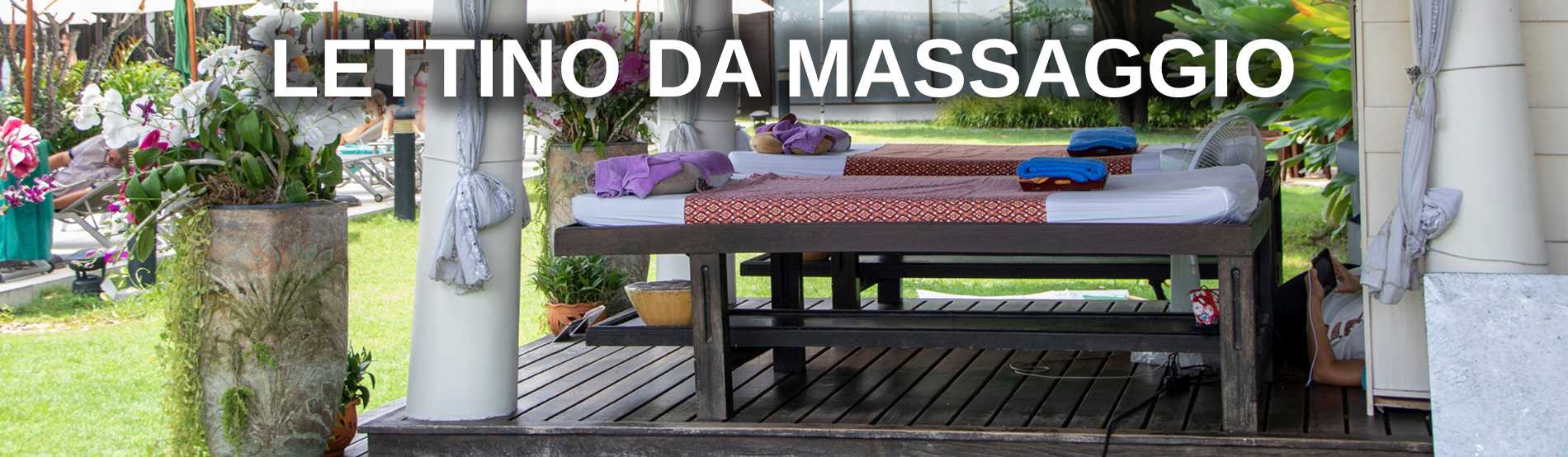 Lettino da massaggio panca letto per massaggio thai