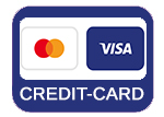 Pago con tarjeta de crédito Visa, Mastercard o American Express en My Thai Massage Shop