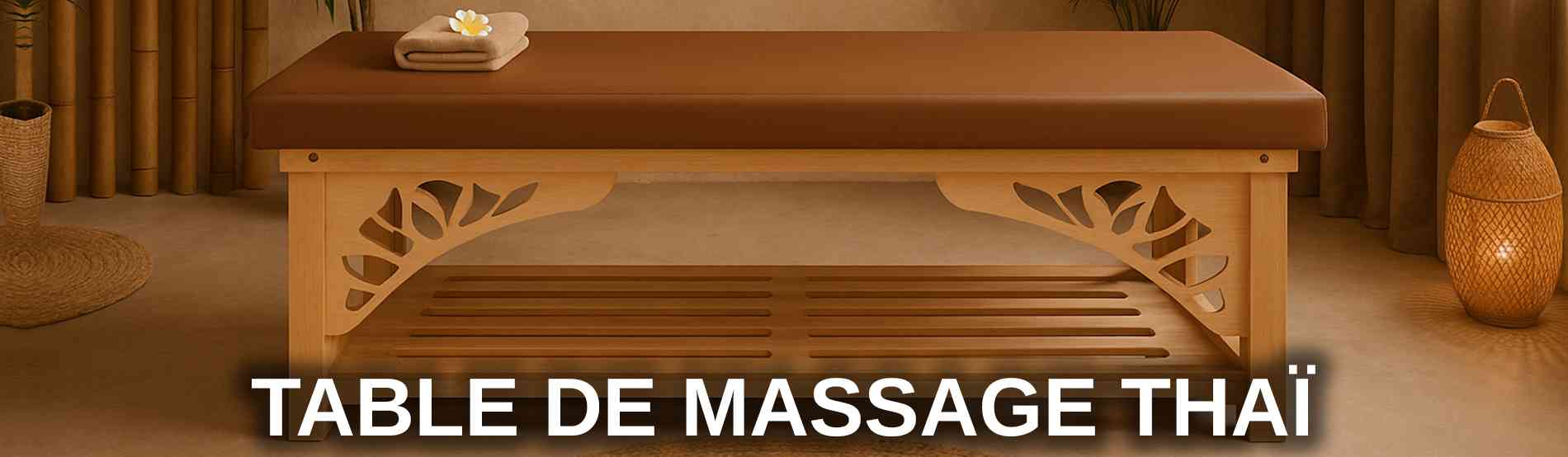 Massage couche lit table pour thaimassage
