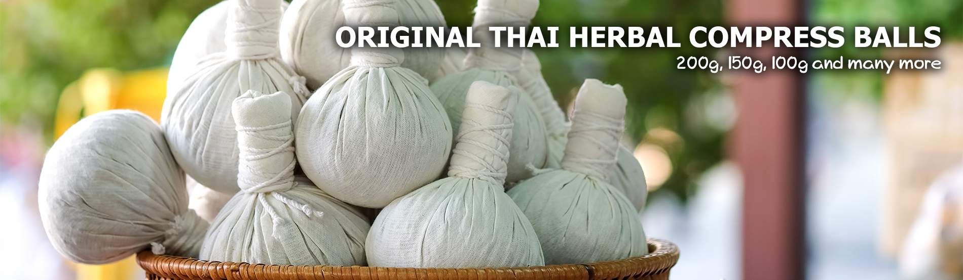 Thai herbal compress balls